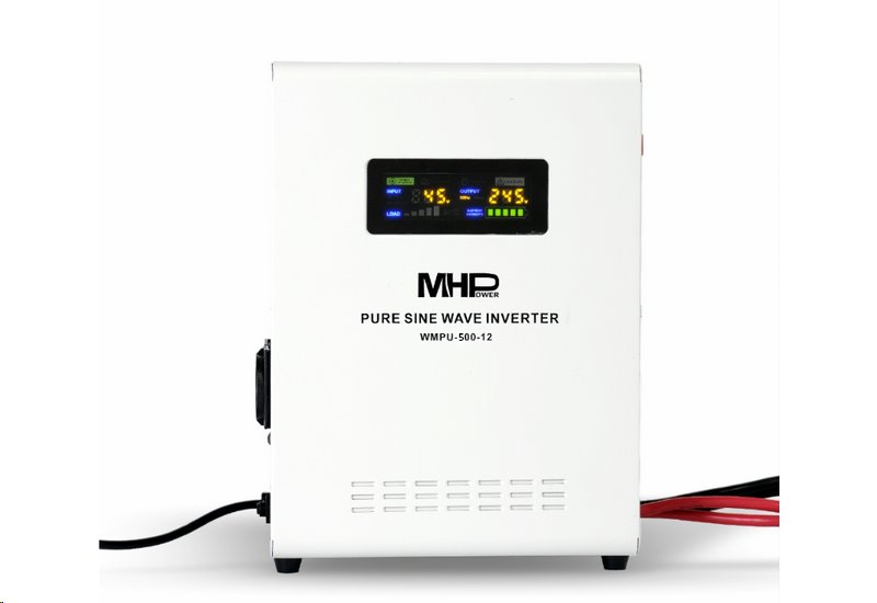 E-shop Záložní zdroj MHPower WPU-500-12 UPS 500W 12V čistý sinus WPU-500-12