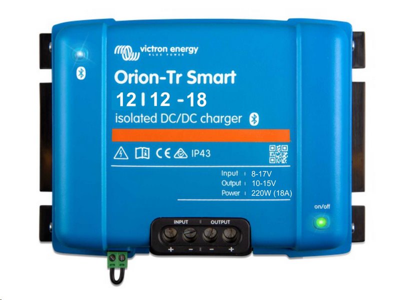 E-shop Victron Energy DC-DC nabíjačka Orion-Tr Smart 12/12-18A (220W) izolovaná