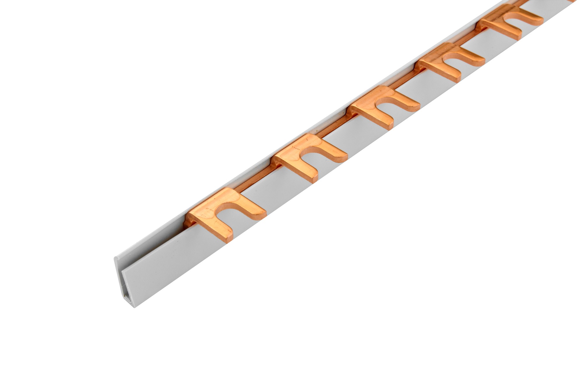 Prop. lišta G-1L-27-1000/24 ISO, vidlička, 1pól., 100A, rozteč 27mm