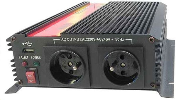 E-shop Menič napätia Carspa CAR1.6K 24V/230V 1600W