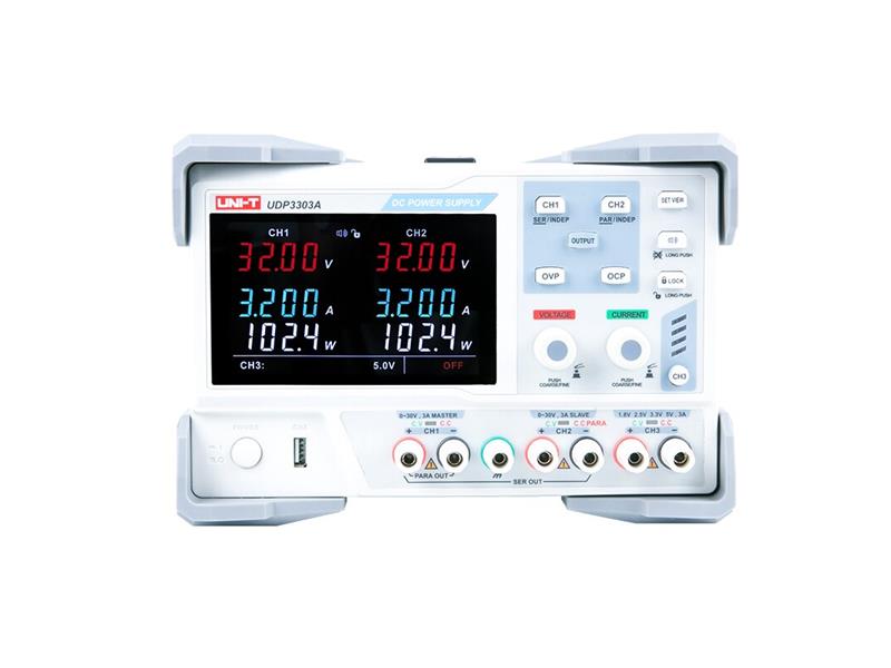 E-shop Zdroj laboratorní UNI-T UDP3303A 2x 0-30V/ 0-3A