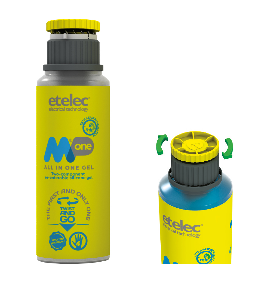 E-shop etelec Gel dvousložkový MPone 300 ( 0,3 litru - 1 láhev ), zalévací, bez expirace