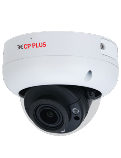 E-shop CP PLUS CP-UNC-VC51ZL4C-VMDS-V2 5.0 Mpix venkovní antivandal dome IP kamera s IR, WDR, mikrofonem a intelig