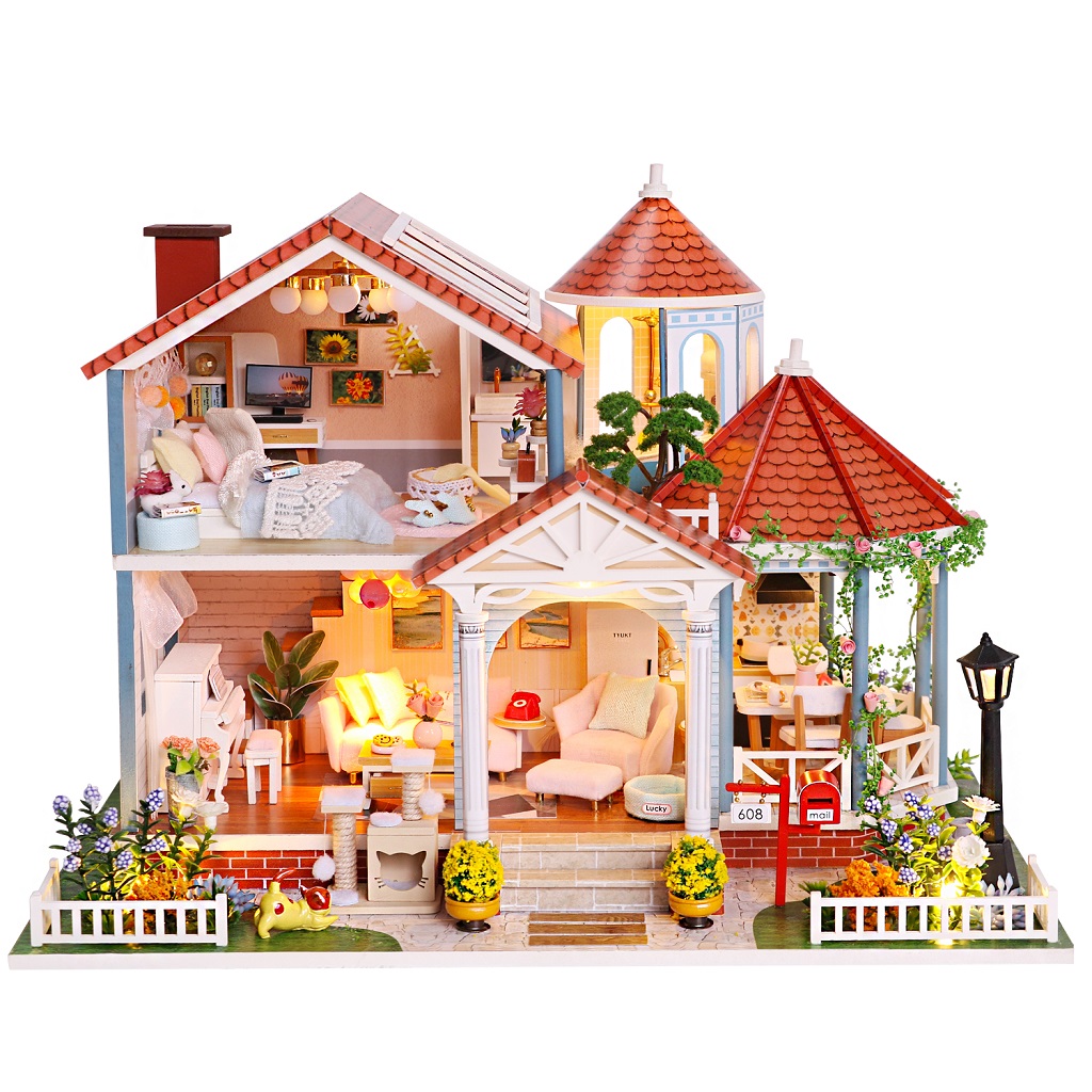 E-shop 2Kids Toys miniatura domečku Dům barevné glazury