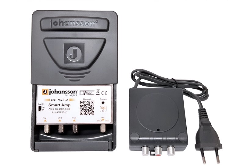 E-shop Johansson KIT 7473 L2 zosilňovač + napájací zdroj (2437)