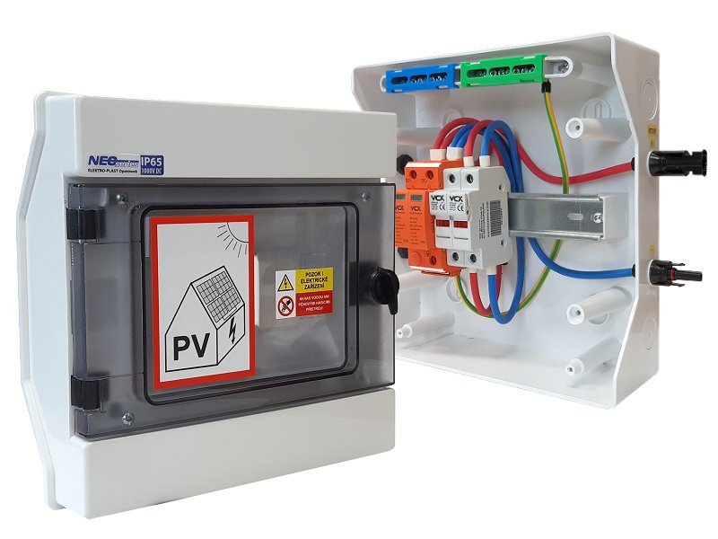 E-shop Rozvaděč VCX PROFI T2 (C) DC 1000V pro 1 string IP65 certifikovaný