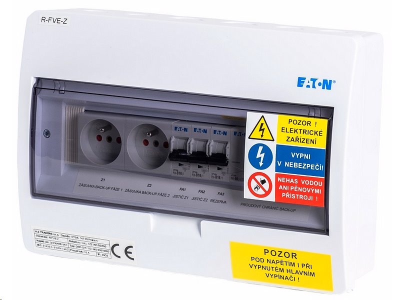 E-shop A-Z TRADERS s.r.o. Rozvaděč R-FVE-Z3 (AC IP40/20) certifikovaný