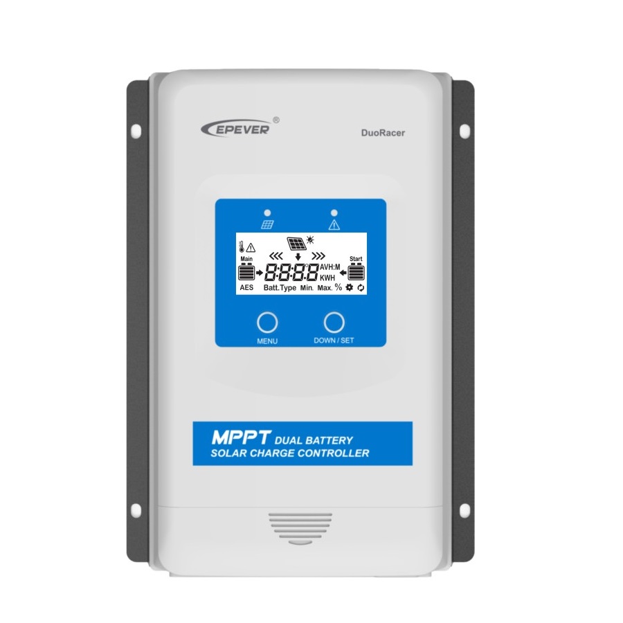 E-shop Solární regulátor MPPT EPever DR1206-DDS, 12/24V, 10A, 60V DuoRacer DR1206-DDS
