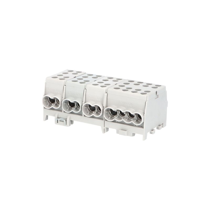 E-shop Eleman Svorkovnice rozbočovací HLAK 35-4/12 GR-S, 125A, 4pól., AL/CU, IP20, 4xŠ, na DIN /2080441