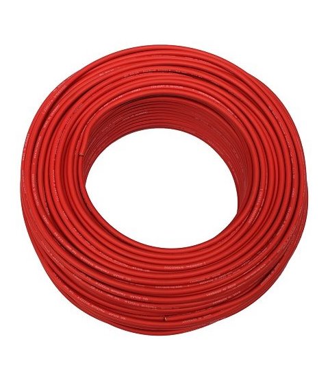 E-shop MG WIRES Solární kabel FVE H1Z2Z2-K 1500V, 4mm2, červený 100m