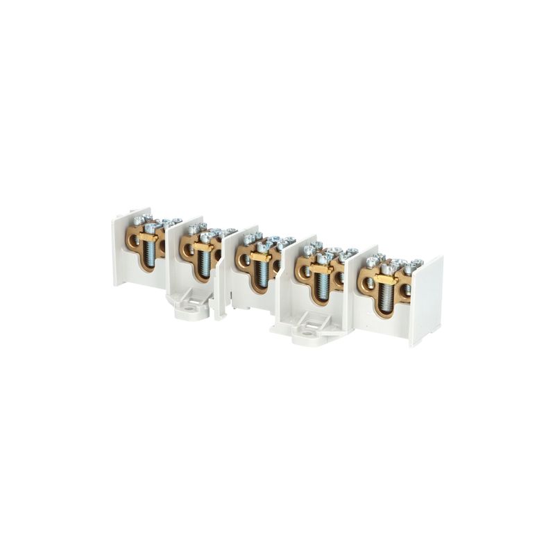 E-shop Eleman Svorkovnice stoupací HAK/5/35, nekrytá, 100A, 5pól., každý pól 1x35mm2 a 2x25mm2, na DIN