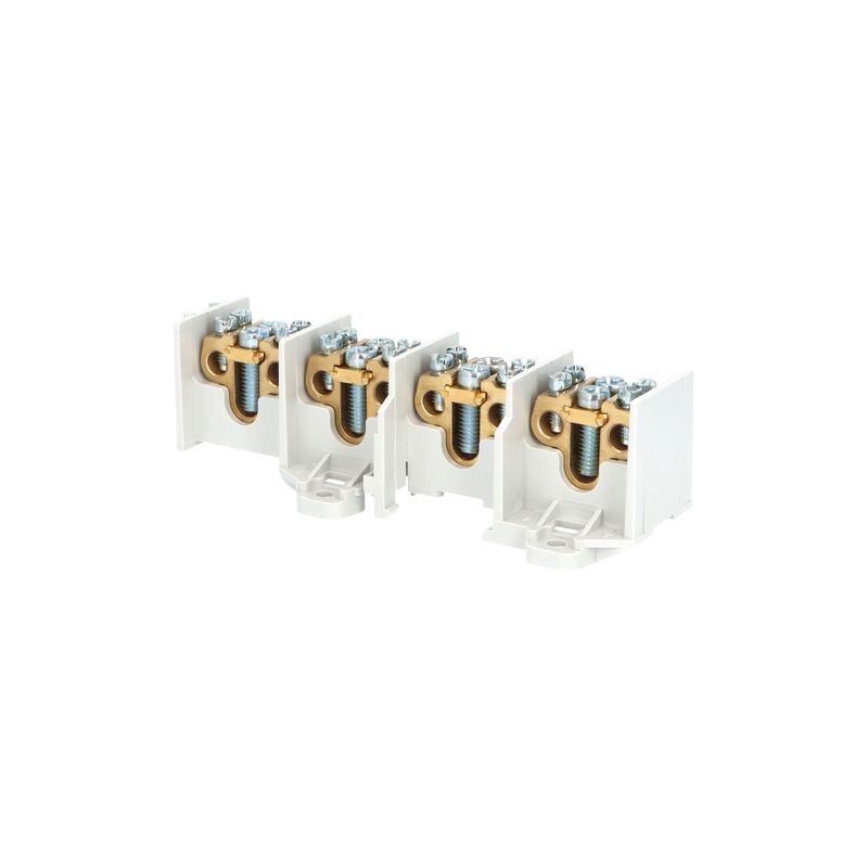 E-shop Eleman Svorkovnice stoupací HAK/4/35, nekrytá, 100A, 4pól., každý pól 1x35mm2 a 2x25mm2, na DIN
