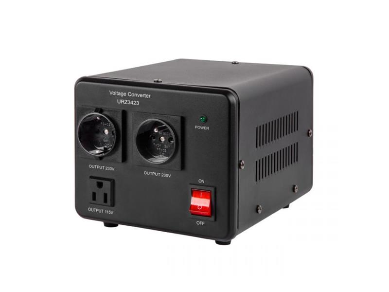 E-shop KEMOT URZ3423 230V/115V 1600W Menič napätia