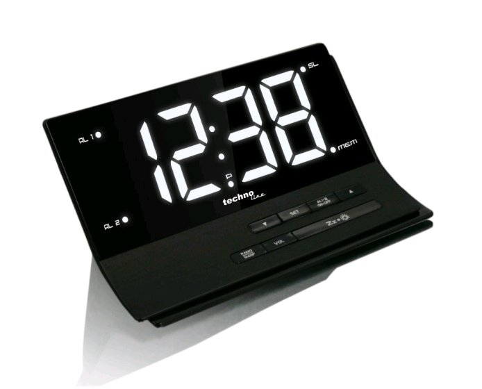 E-shop Digitálny budík TechnoLine WT 482 s FM rádioprijímačom