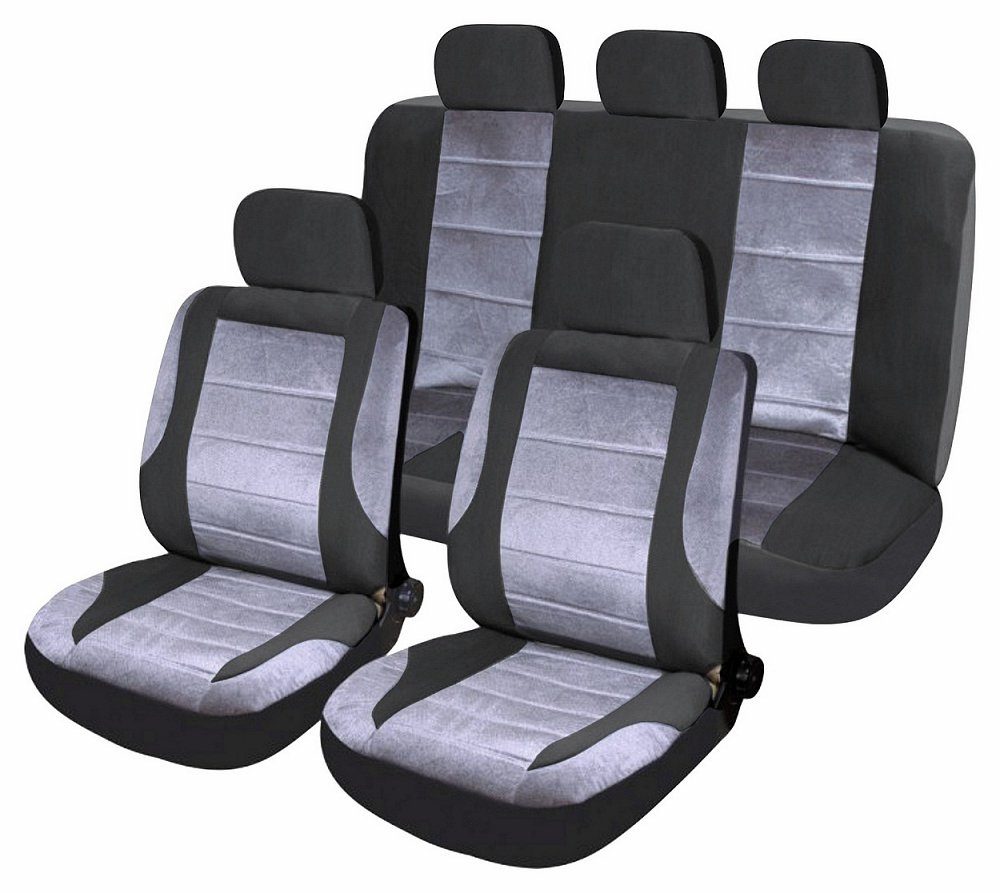 E-shop COMPASS Sada poťahov sedadiel 9ks DELUXE AIRBAG