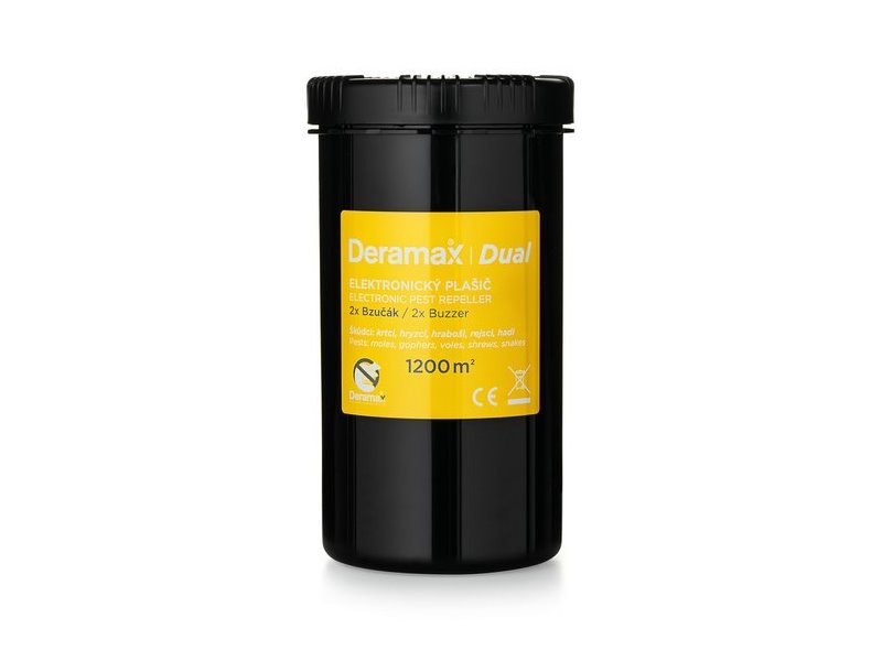 E-shop Deramax DUAL Elektronický odpudzovač krtkov a komárov