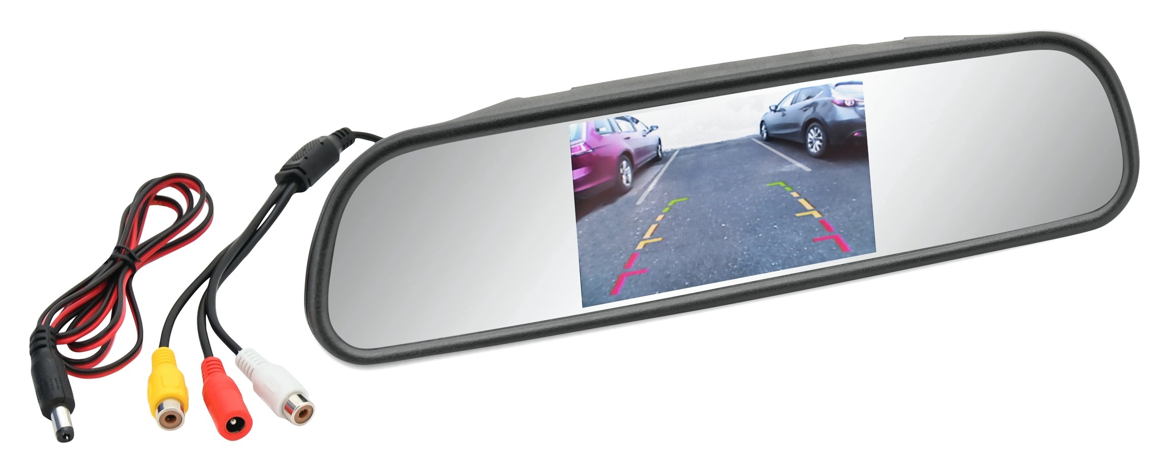 E-shop Compass 33398 LCD displej/zadné zrkadlo pre parkovaciu kameru