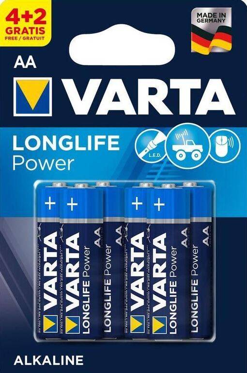 E-shop Varta HighEnergy AA 4+2ks