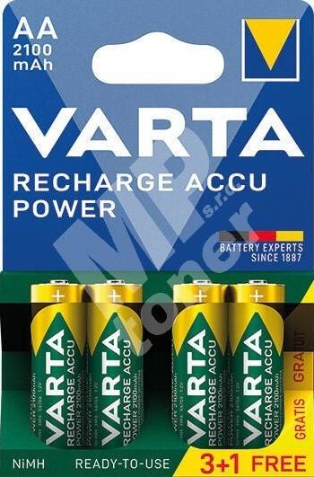 E-shop Varta Accu AA 3+1x R2U 2100 mAh