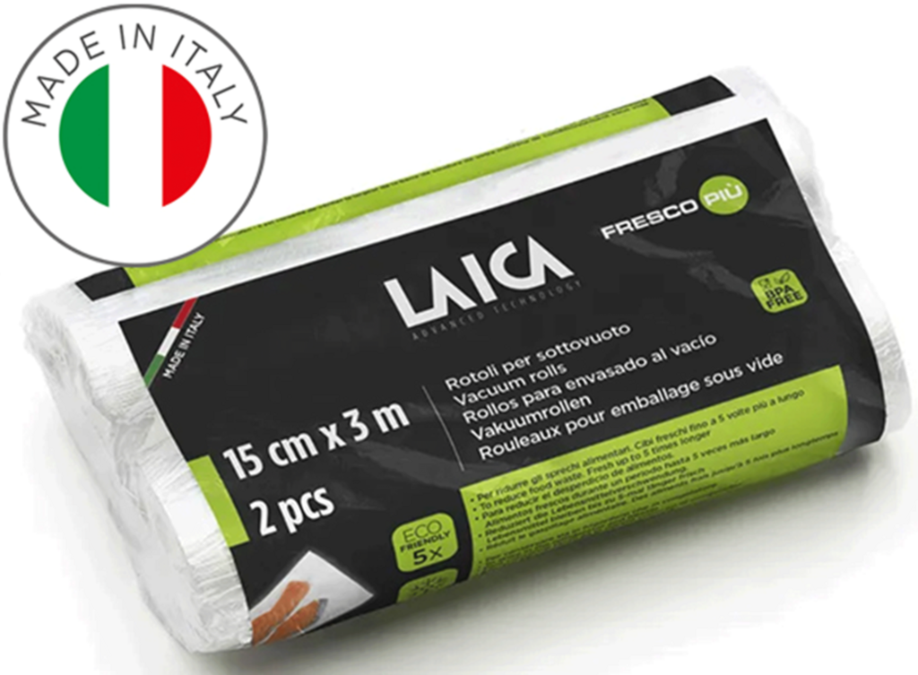 E-shop Laica vákuové fólie 15x300cm 2 rolky VT3514