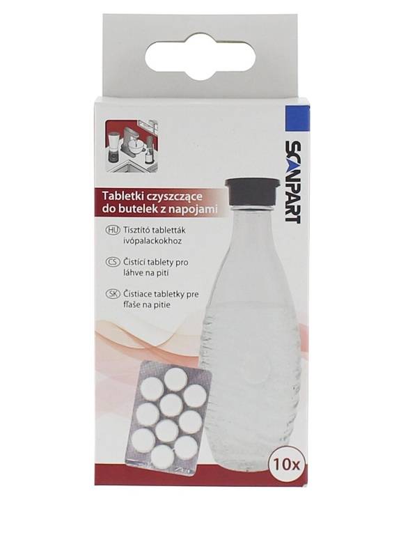 E-shop ScanPart Čistiace tabletky 10 ks pre fľaše na pitie CZ/SK/HU/PL