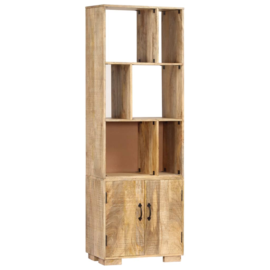 E-shop Multidom Knižnica z mangovníkového dreva 60x35x180 cm