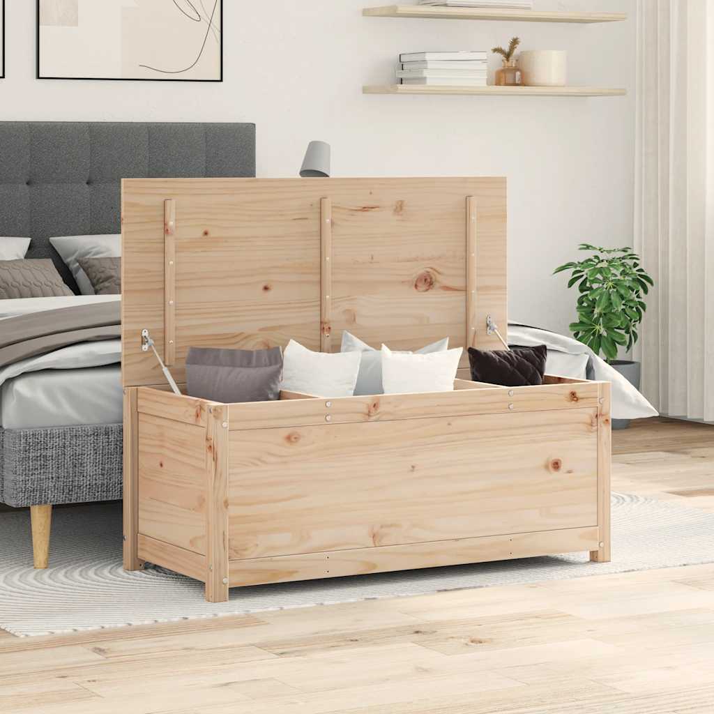 E-shop Multidom Úložný box 110x50x45,5 cm masívna borovica