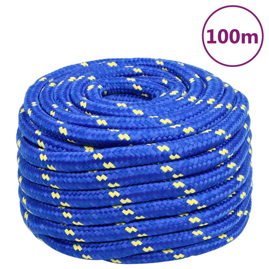 E-shop Multidom Lodné lano modré 20 mm 100 m polypropylén