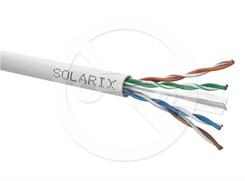 E-shop Inštalačný kábel Solarix CAT6 UTP PVC Eca 100m/box SXKD-6-UTP-PVC 27724160