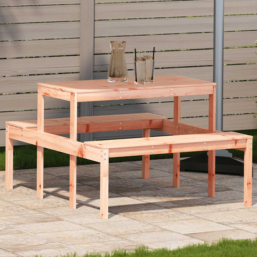 E-shop Multidom Piknikový stôl 110x134x75 cm masívny douglas