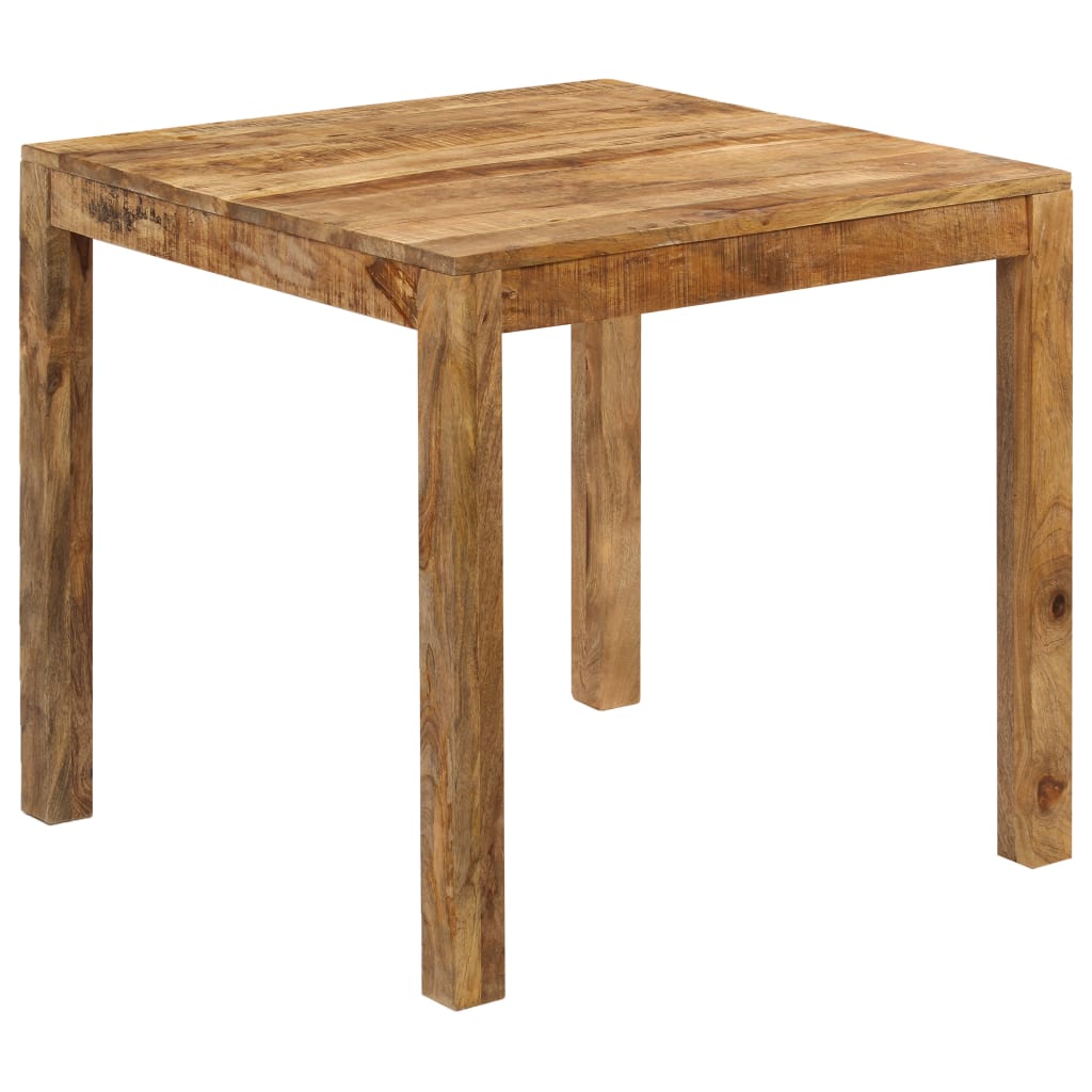 E-shop Multidom Jedálenský stôl masívne mangovníkové drevo 82x80x76 cm