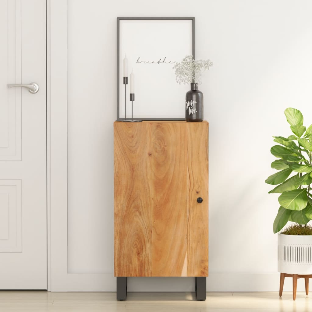 E-shop Multidom Komoda s dvierkami 40x31x75 cm masívna akácia