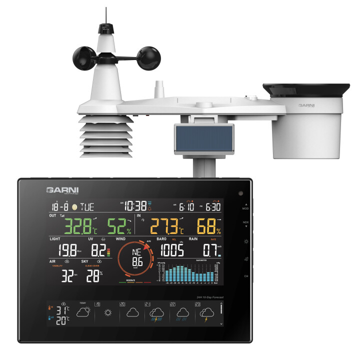 E-shop Meteorologická stanice s 24hod /10denní předpovědí GARNI 2040 Arcus 2GEN