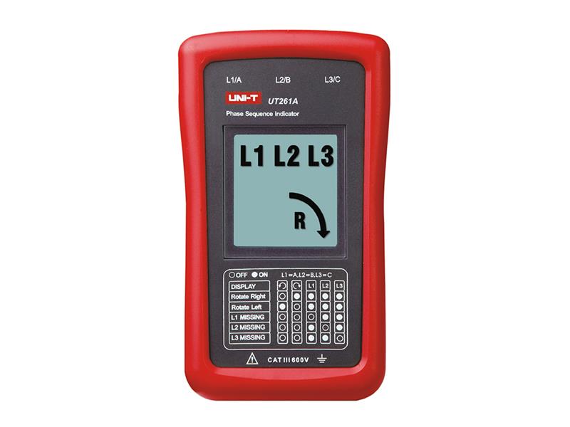 E-shop Tester rotace fází a indikátor otáček motoru UNI-T UT261A