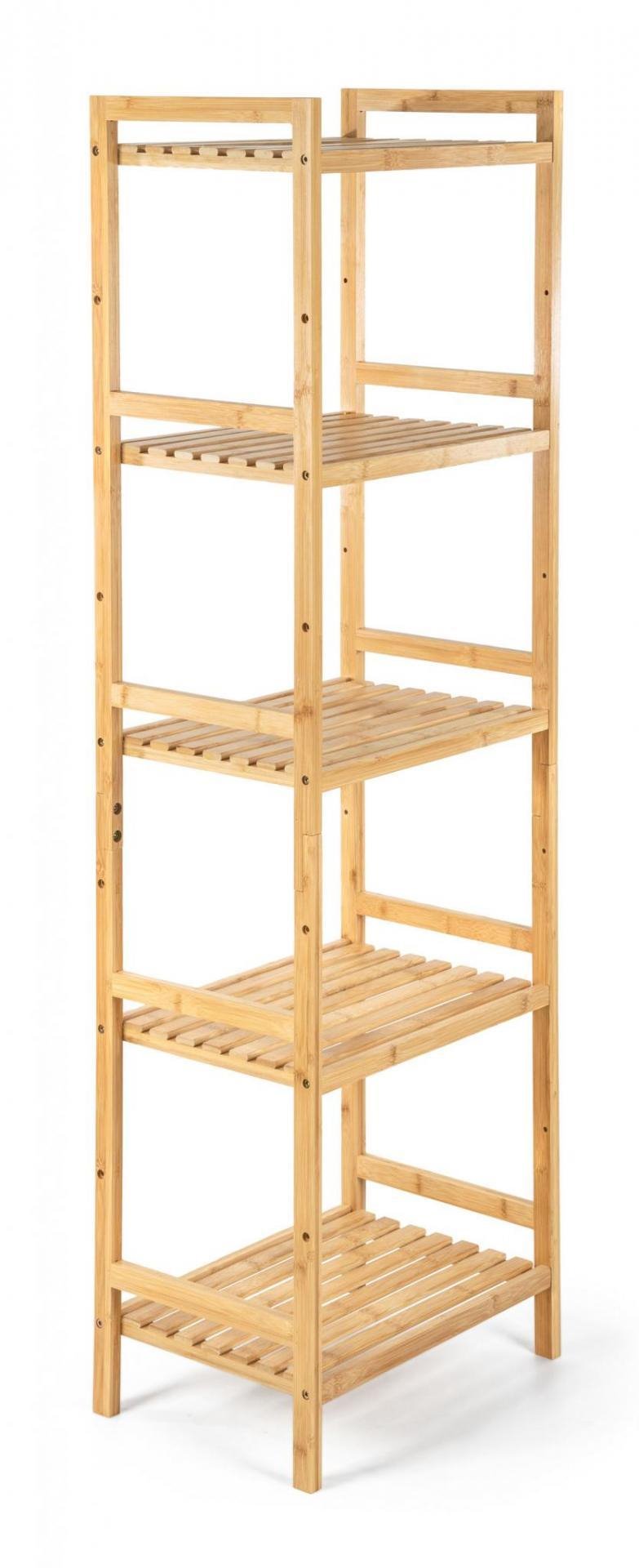 Bambusový regál G21 5 políc
