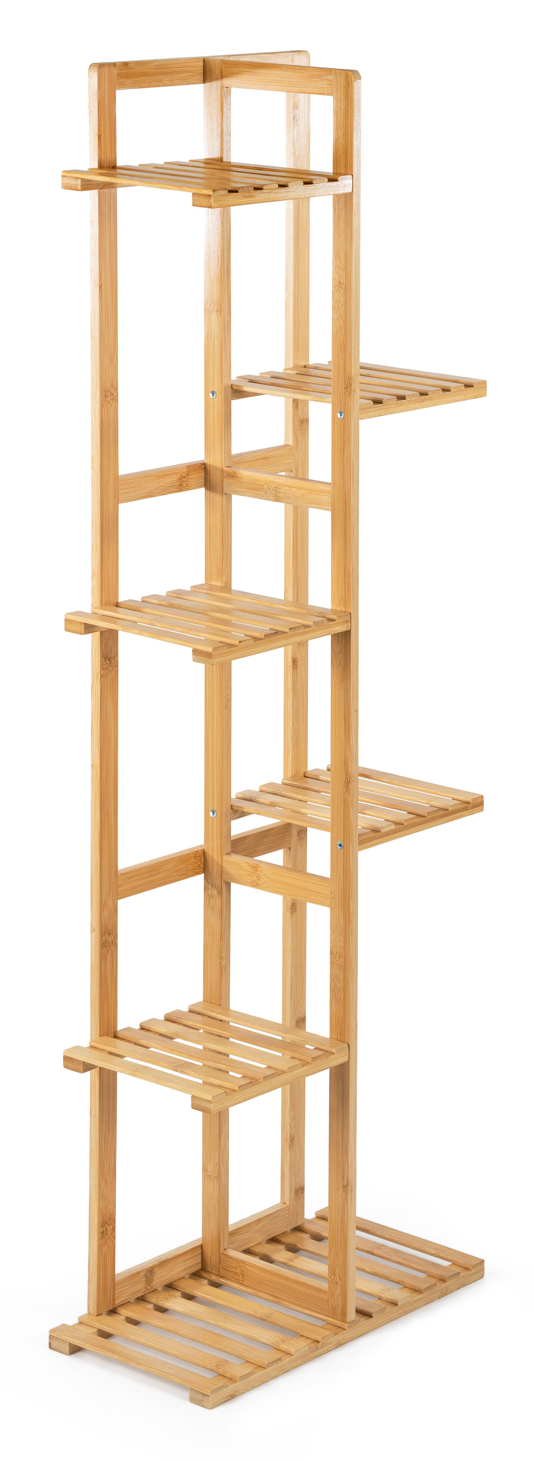 E-shop Stojan na rastliny G21 6 úrovní, bambusový SRG21BAM10219