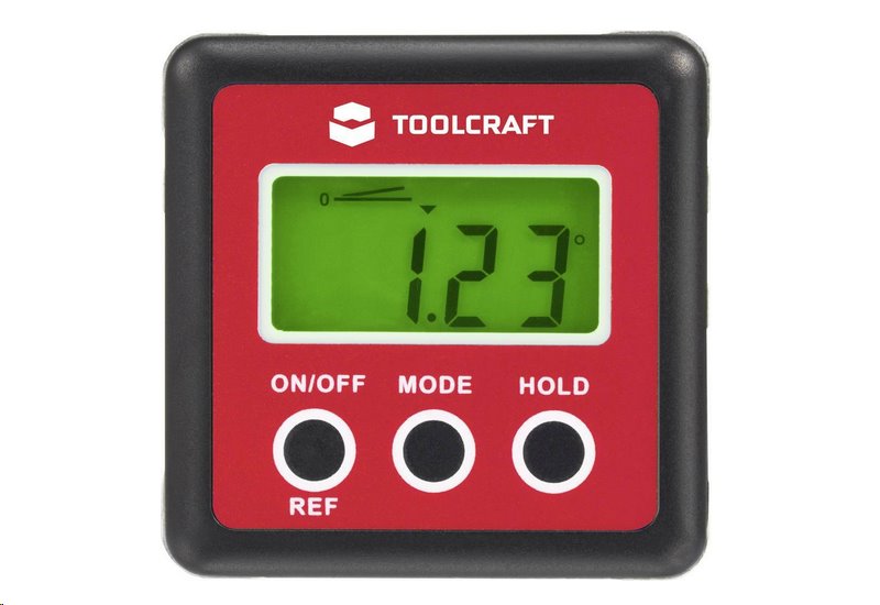 E-shop Digitálna vodováha a uhlomer TO-4988565 TOOLCRAFT