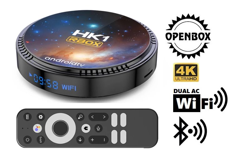 OPENBOX AND-W2T 4K, 4 GB/32 GB, Android TV 11, BT, WIFI