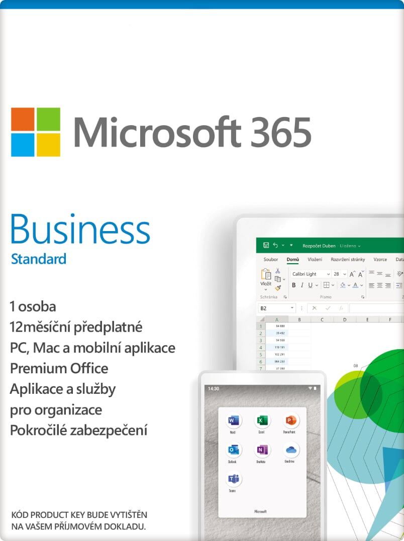 ESD M365 Business Standard Mac/Win All Lng Akcie