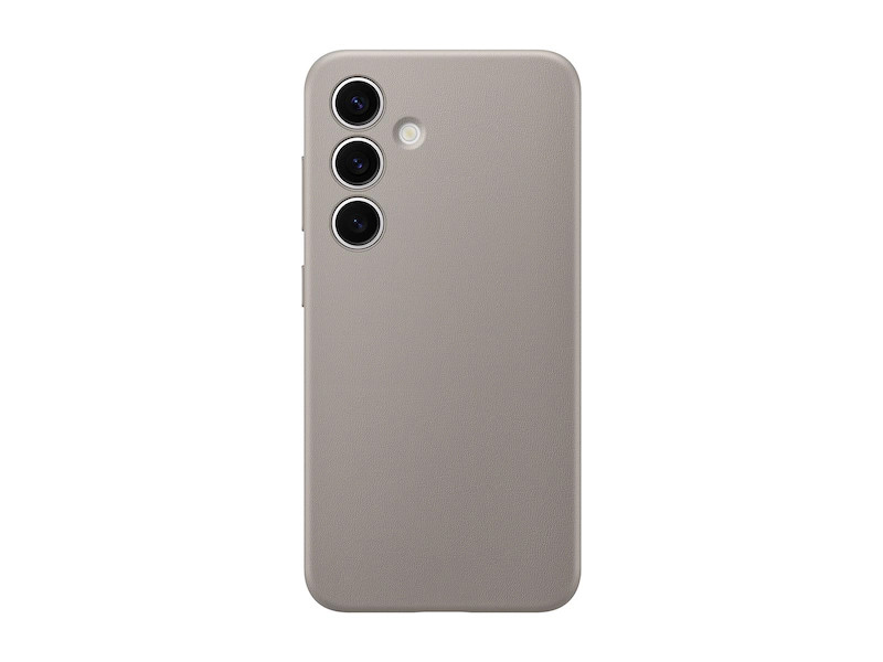 Samsung Zadný kryt z vegánskej kože S24 Taupe