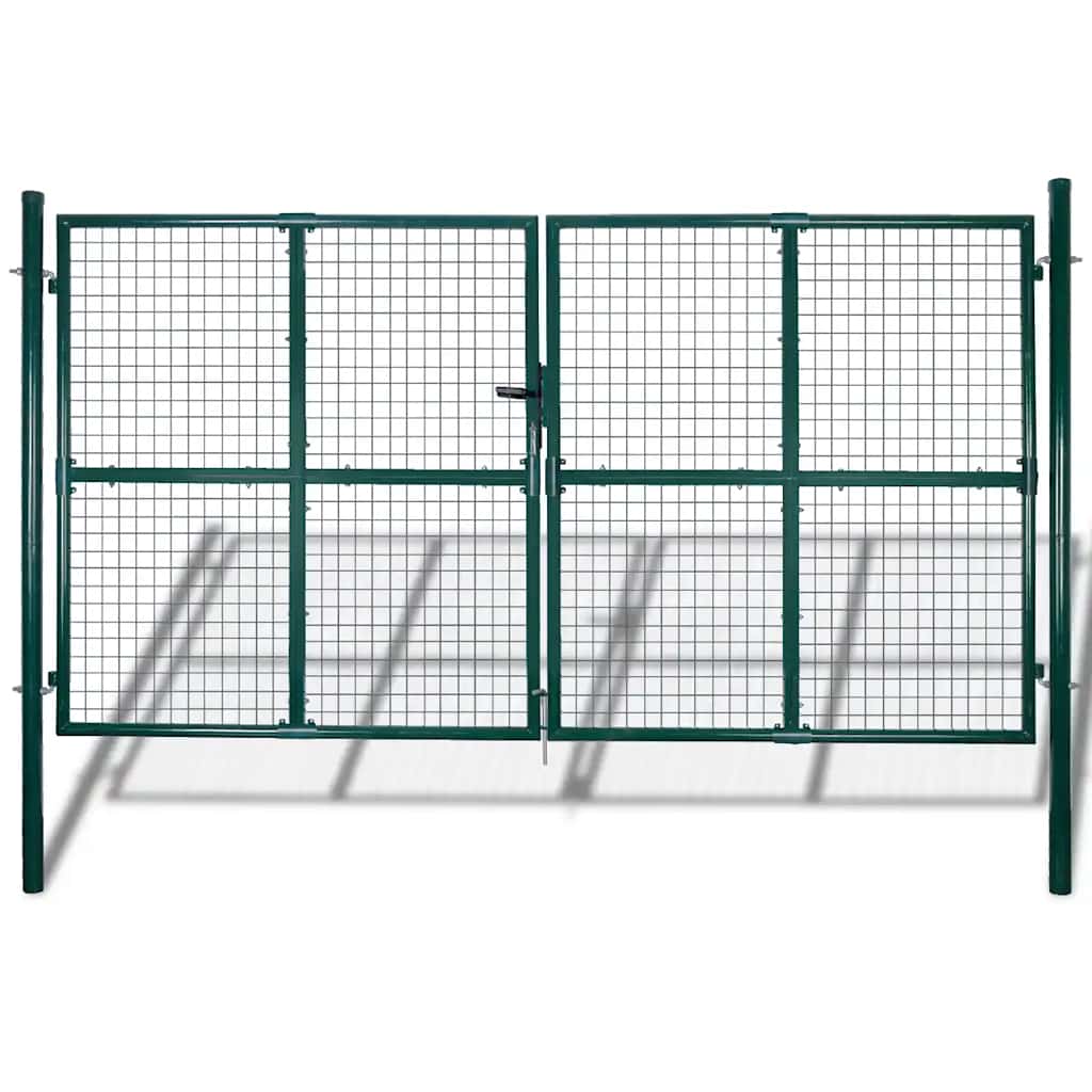 E-shop Multidom Záhradná brána s pletivom, plot, dvere, stena, mreža 300x200 cm
