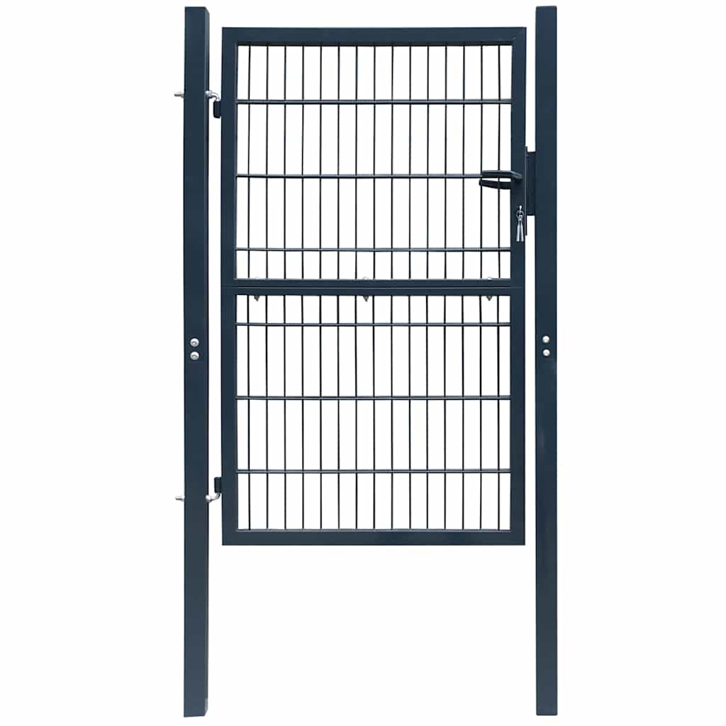 E-shop Multidom 2D plotová bránka (jednoduchá) antracitovo sivá 100x140 cm