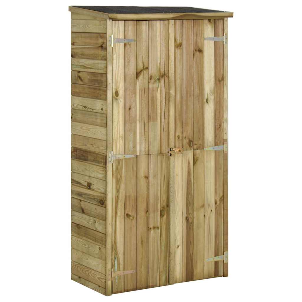 E-shop Multidom Prístrešok na náradie, borovica 85x48x177 cm