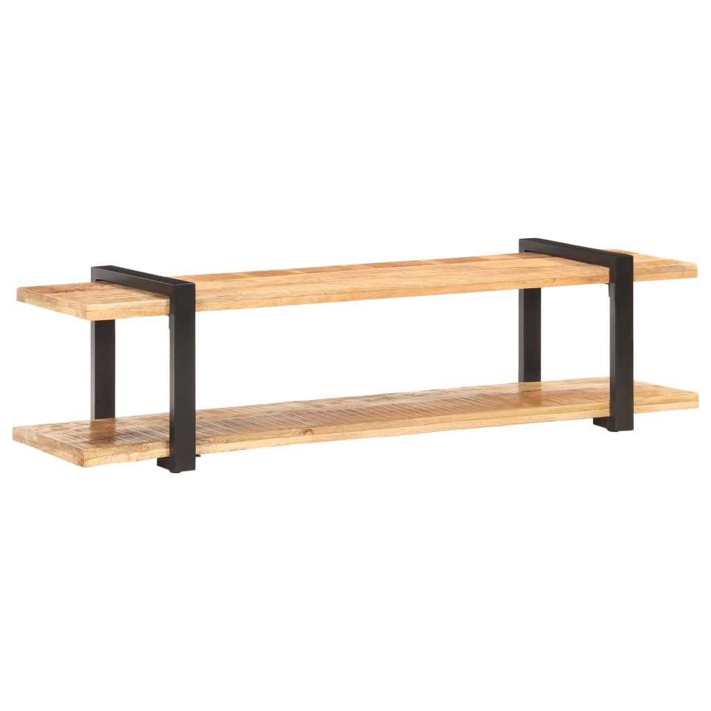 E-shop Multidom TV skrinka 160x40x40 cm, surový mangový masív