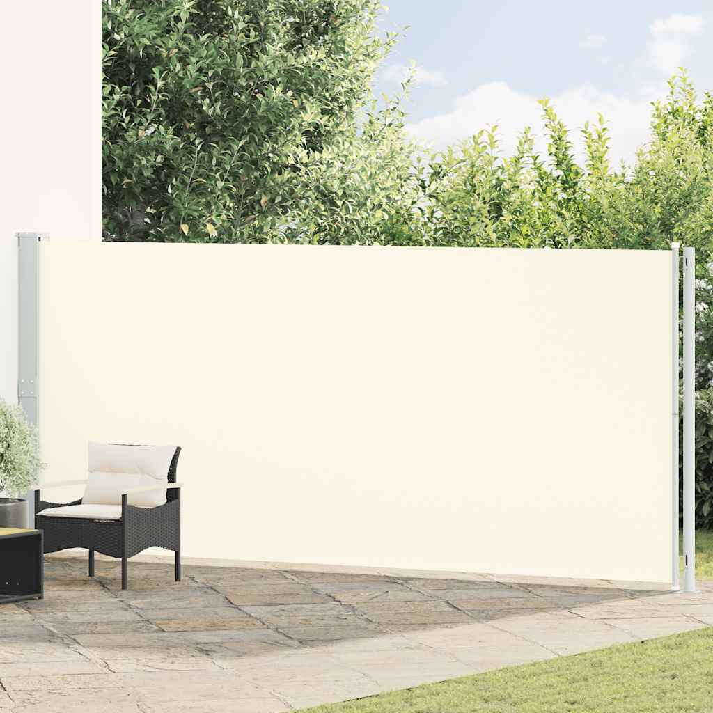 E-shop Multidom Zaťahovacia bočná markíza 180x600 cm krémová