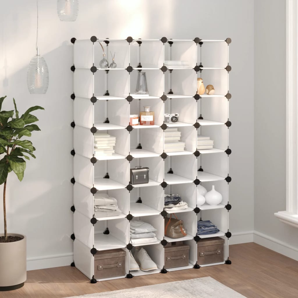 E-shop Multidom Stojan na topánky priehľadný 93x36,5x140 cm PP