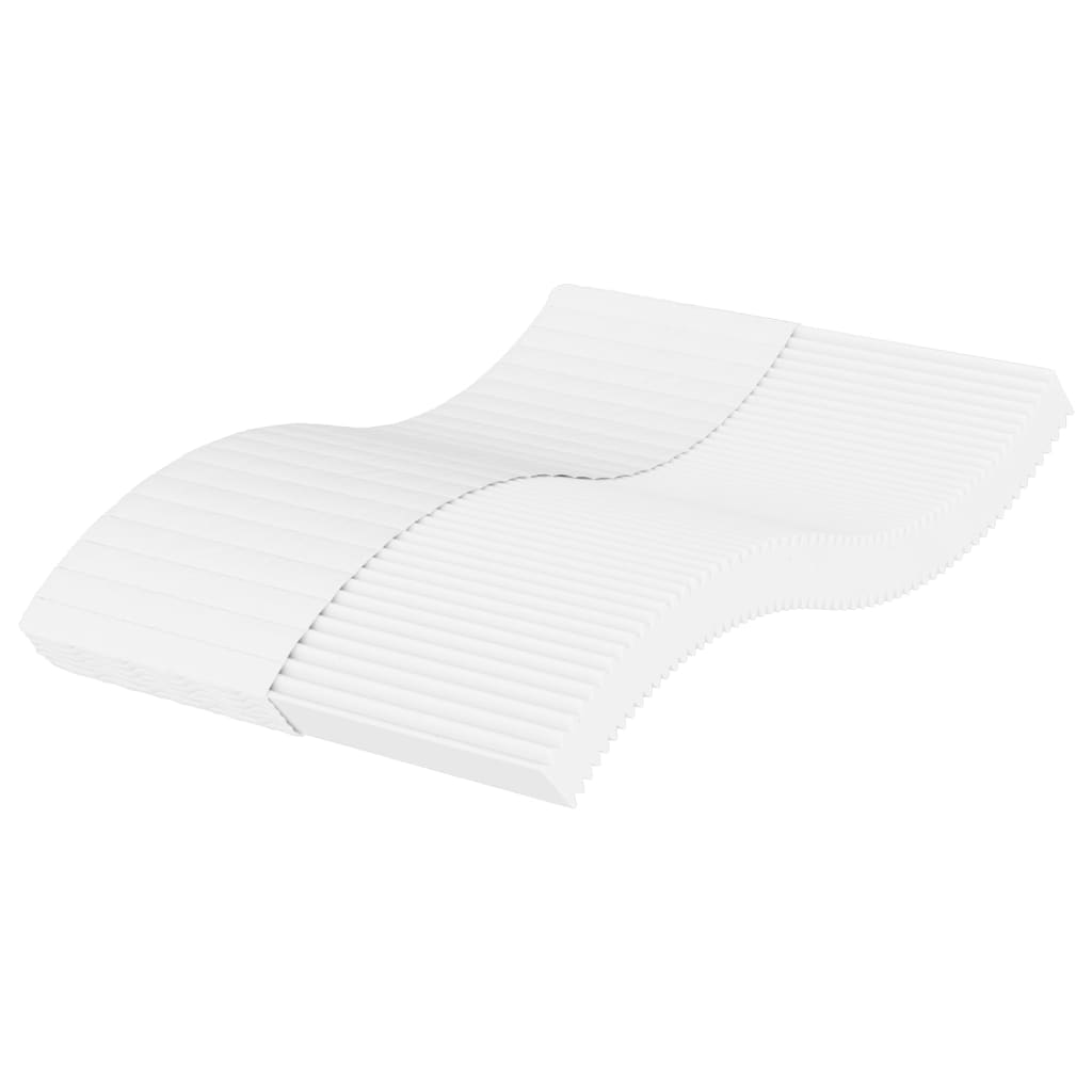 E-shop Multidom Penový matrac biely 140x200 cm tvrdosť H2 H3