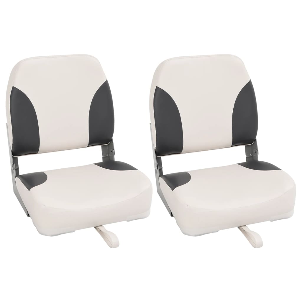 E-shop Multidom Skladacie sedadlá do člna 2 ks s vysokým operadlom 41x36x48 cm