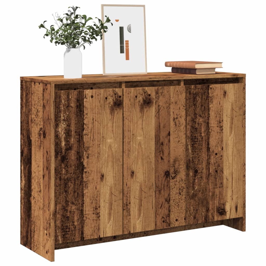 Multidom Komoda staré drevo dub artisan cm kompozitné drevo