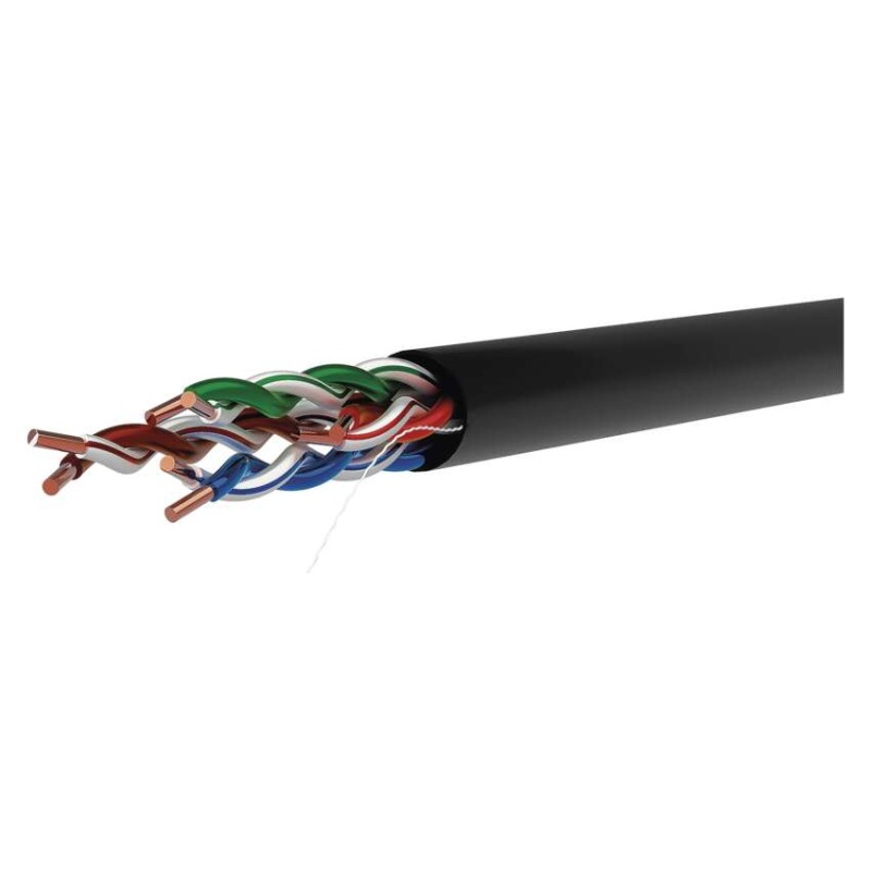 E-shop EMOS Datový kábel UTP 5E, outdoor, 100m